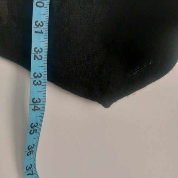 Lord & Taylor 100% Cashmere Sweater Large Flowy Gray Ombre Long Sleeve Crew Neck - Picture 7 of 8